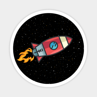 Rocket Ship Magnet